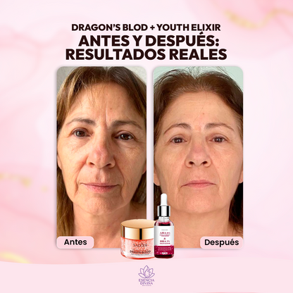 DRAGON'S BLOOD + YOUTH ELIXIR - La dupla definitiva contra arrugas y manchas